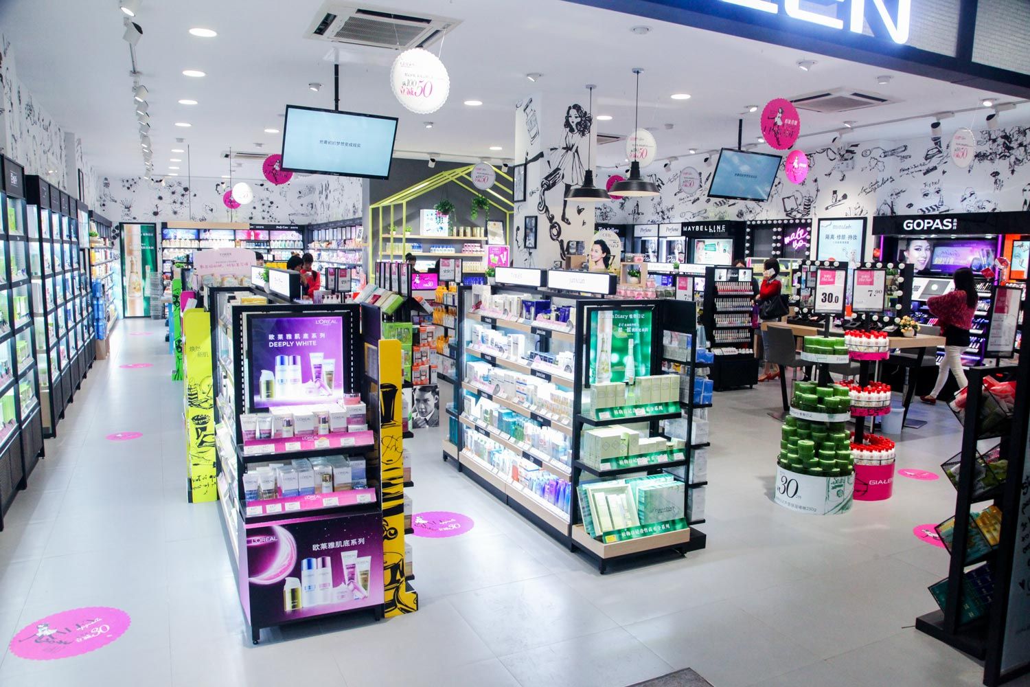 干货分享 化妆品零售陈列的14大黄金原则